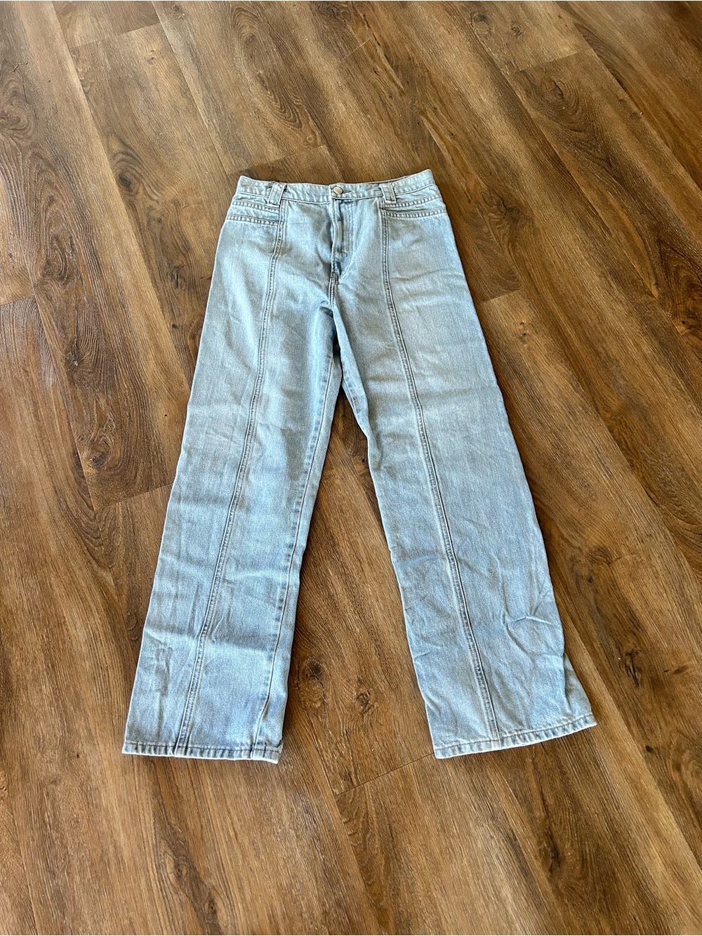 Reformation Light Blue Denim Jeans